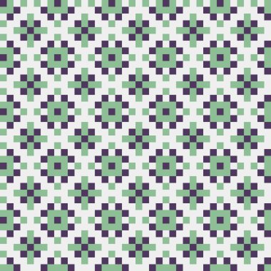 Soyut simetrik çapraz desenli vektör sanat çizimi