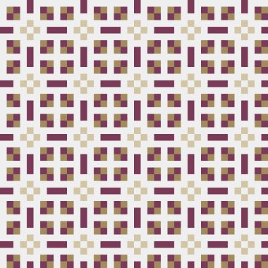 Soyut simetrik çapraz desenli vektör sanat çizimi