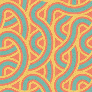 Renkli Altıgen Döşeme tasarımı illüstrasyonu