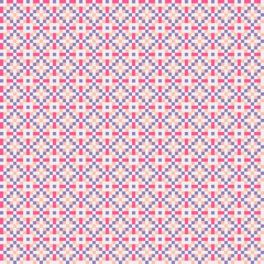 Soyut simetrik çapraz desenli vektör sanat çizimi