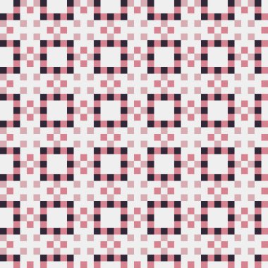 Soyut simetrik çapraz desenli vektör sanat çizimi