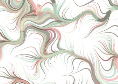 Soyut Perlin Gürültüsü Geometrik Deseni 