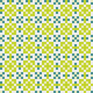 Soyut simetrik çapraz desenli vektör sanat çizimi