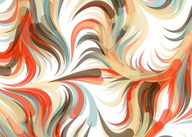 Soyut Perlin Gürültüsü Geometrik Deseni 