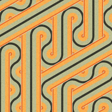 Renkli Altıgen Döşeme Bağlantısı sanat arkaplan tasarımı illüstrasyonu