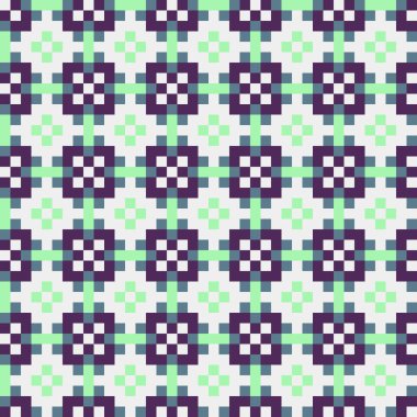 Soyut simetrik çapraz desenli vektör sanat çizimi