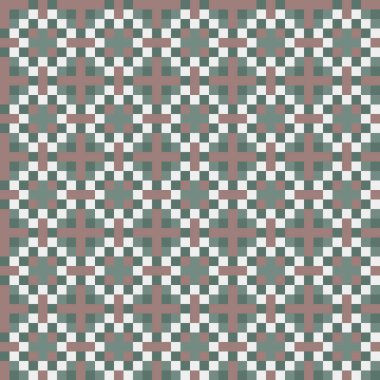 Soyut simetrik çapraz desenli vektör sanat çizimi