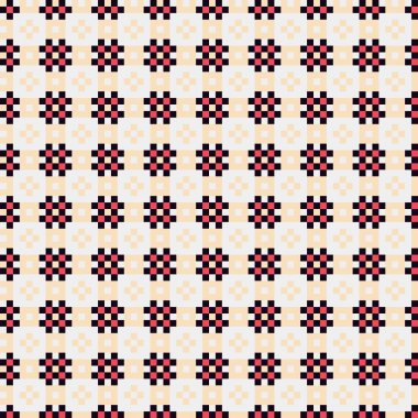 Soyut Çapraz Desen Vektör Sanatı Çizimi