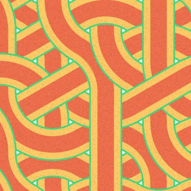 Renkli Altıgen Döşeme Bağlantısı sanat arkaplan tasarımı illüstrasyonu