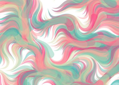 Soyut Perlin Gürültüsü Geometrik Deseni 