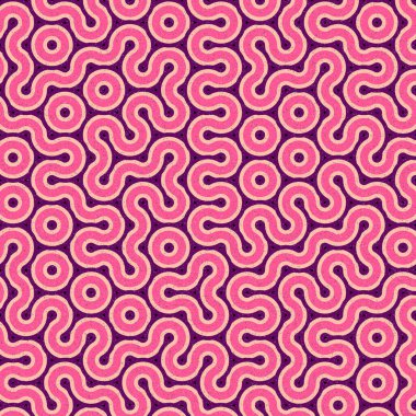 Renkli Altıgen Döşeme Bağlantısı sanat arkaplan tasarımı illüstrasyonu