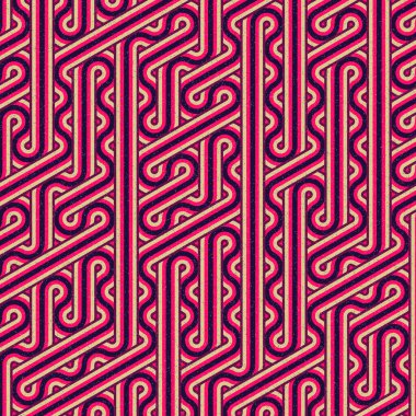 Renkli Altıgen Döşeme Bağlantısı sanat arkaplan tasarımı illüstrasyonu