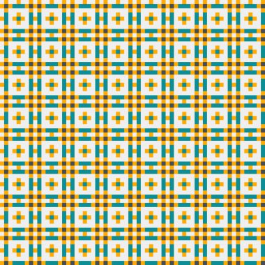 Soyut simetrik çapraz desenli vektör sanat çizimi