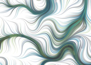 Soyut Perlin Gürültüsü Geometrik Deseni 