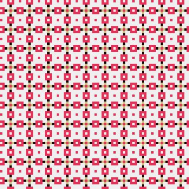 Soyut simetrik çapraz desenli vektör sanat çizimi