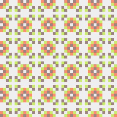 Soyut simetrik model vektör sanat çizimi