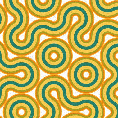 Renkli Altıgen Döşeme Bağlantısı sanat arkaplan tasarımı illüstrasyonu