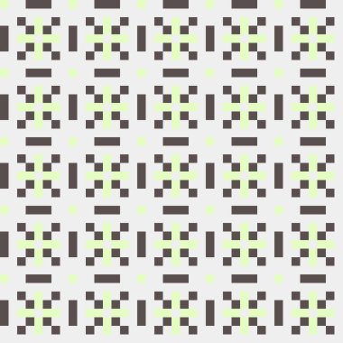 Soyut simetrik çapraz desenli vektör sanat çizimi