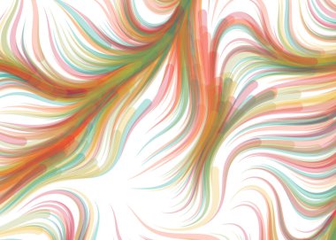 Soyut Perlin Gürültüsü Geometrik Deseni 