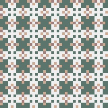 Soyut Çapraz Desen Vektör Sanatı Çizimi