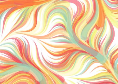 Soyut Perlin Gürültüsü Geometrik Deseni 