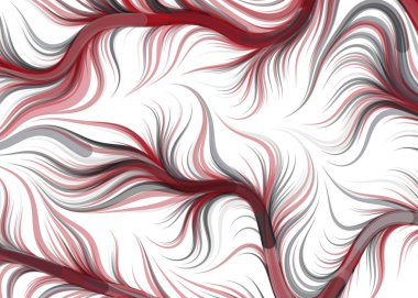 Soyut Perlin Gürültüsü Geometrik Deseni 