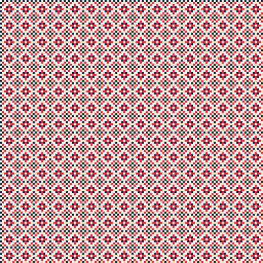 Soyut simetrik çapraz desenli vektör sanat çizimi