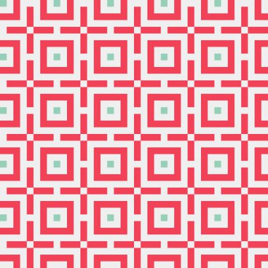 Soyut simetrik çapraz desenli vektör sanat çizimi