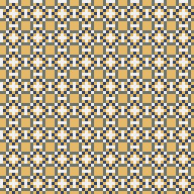 Soyut simetrik çapraz desenli vektör sanat çizimi