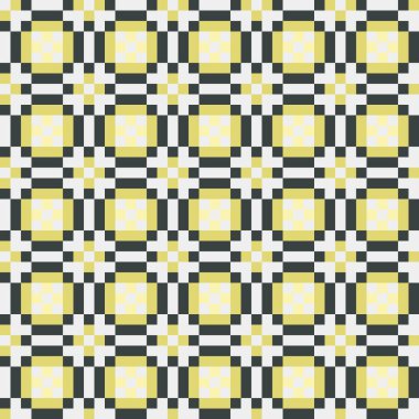 Soyut simetrik çapraz desenli vektör sanat çizimi