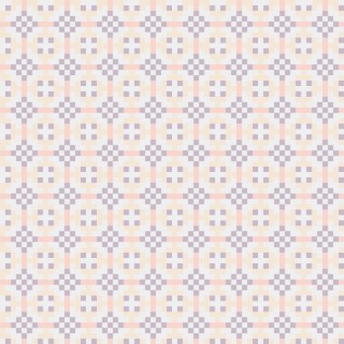 Soyut simetrik çapraz desenli vektör sanat çizimi