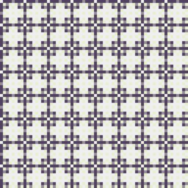 Soyut simetrik çapraz desenli vektör sanat çizimi