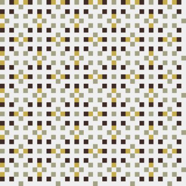 Soyut simetrik çapraz desenli vektör sanat çizimi