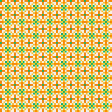 Soyut simetrik çapraz desenli vektör sanat çizimi