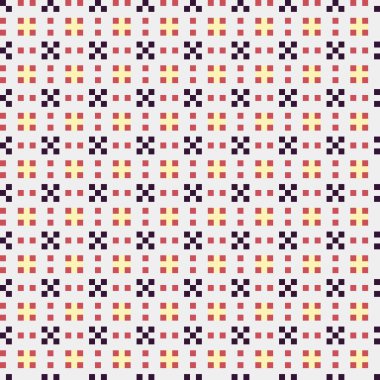 Soyut simetrik çapraz desenli vektör sanat çizimi