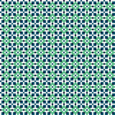 Soyut simetrik çapraz desenli vektör sanat çizimi