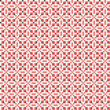 Soyut simetrik çapraz desenli vektör sanat çizimi