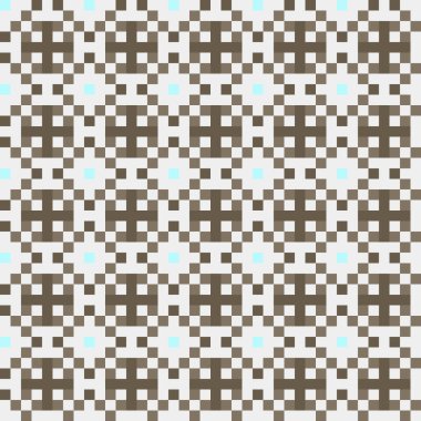 Soyut simetrik çapraz desenli vektör sanat çizimi