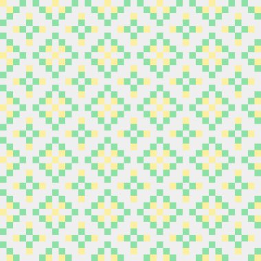 Soyut simetrik çapraz desenli vektör sanat çizimi