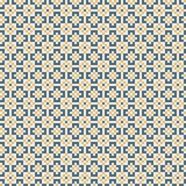 Soyut simetrik çapraz desenli vektör sanat çizimi