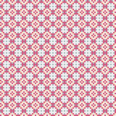 Soyut simetrik çapraz desenli vektör sanat çizimi