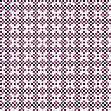 Soyut simetrik çapraz desenli vektör sanat çizimi