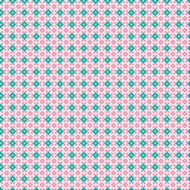 Soyut simetrik çapraz desenli vektör sanat çizimi