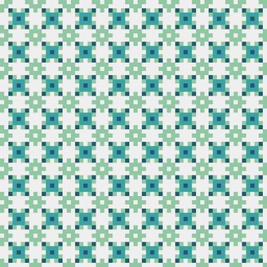 Soyut simetrik çapraz desenli vektör sanat çizimi