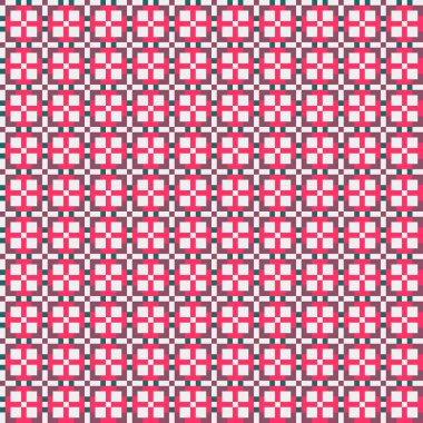 Soyut çapraz desen, üretken hesaplama sanatı, vektör illüstrasyonu