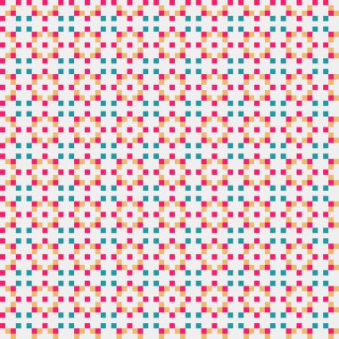 Soyut simetrik çapraz desenli vektör sanat çizimi