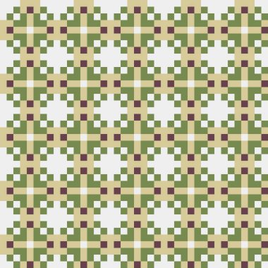 Soyut Çapraz Desen Vektör Sanatı Çizimi