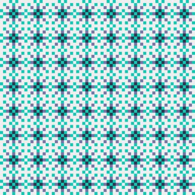 Soyut simetrik çapraz desenli vektör sanat çizimi