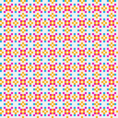 Soyut simetrik model vektör sanat çizimi