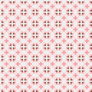 Soyut simetrik çapraz desenli vektör sanat çizimi